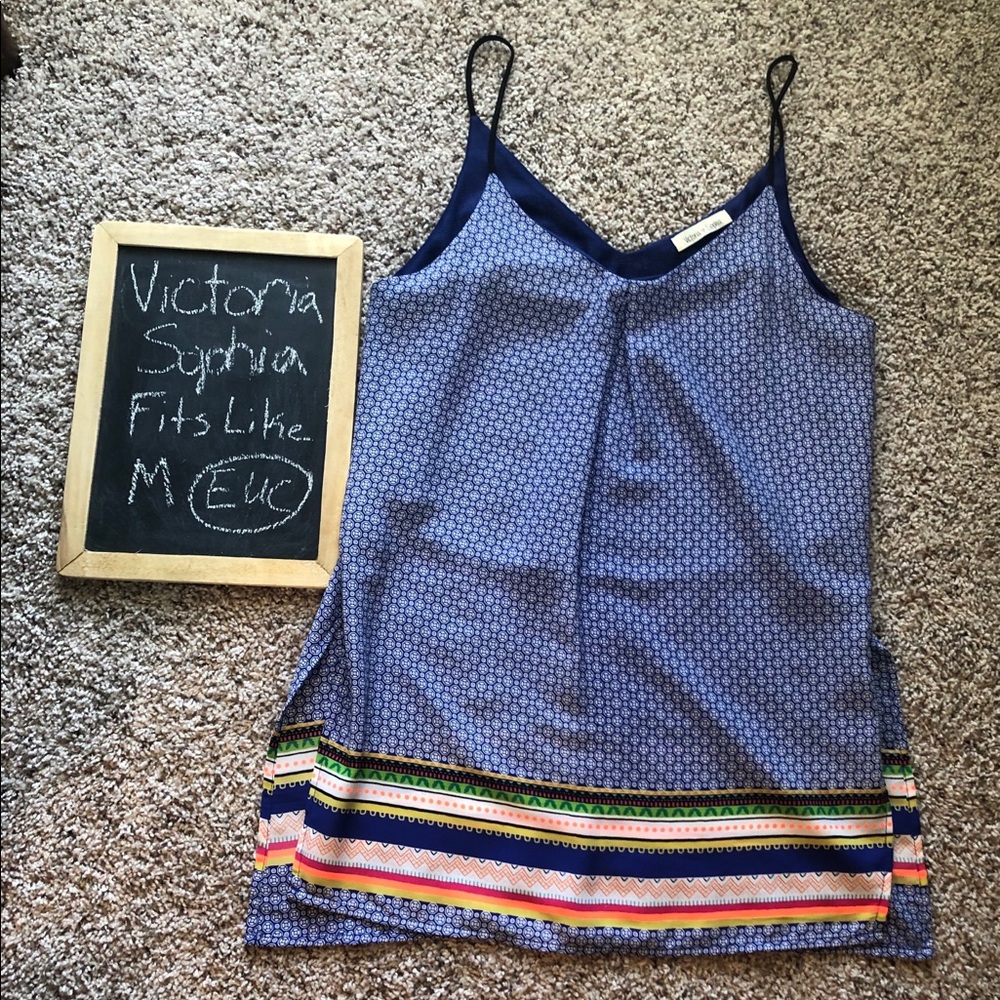 Spaghetti strap tank